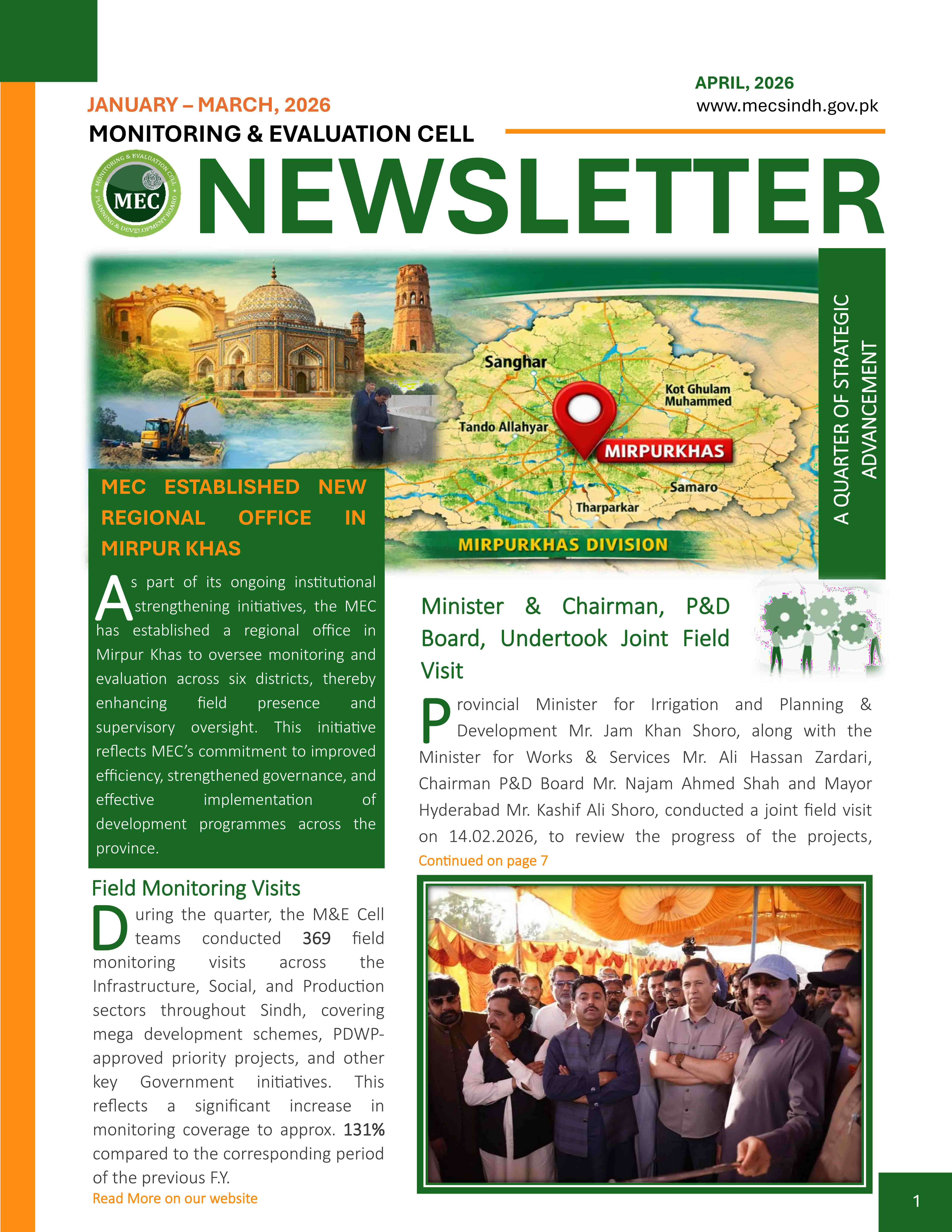 Newsletter Jan - Mar 2026